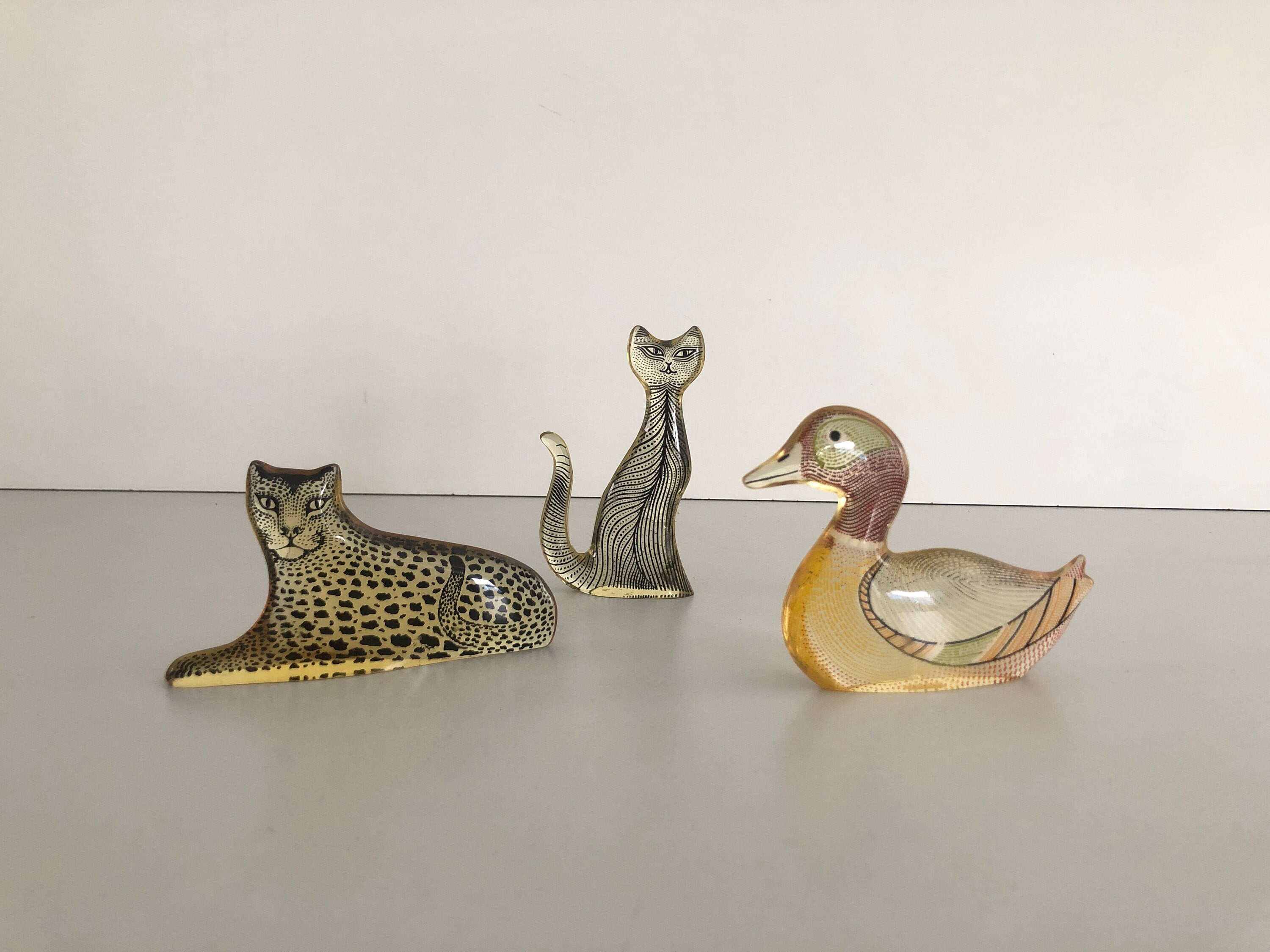 Abraham Palatnik アブラハム パラトニック フクロウ 3セット Abraham Palatnik Cat - Etsy