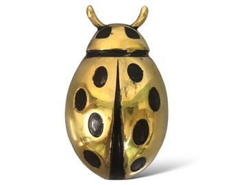 Ladybug Brass Doorknocker