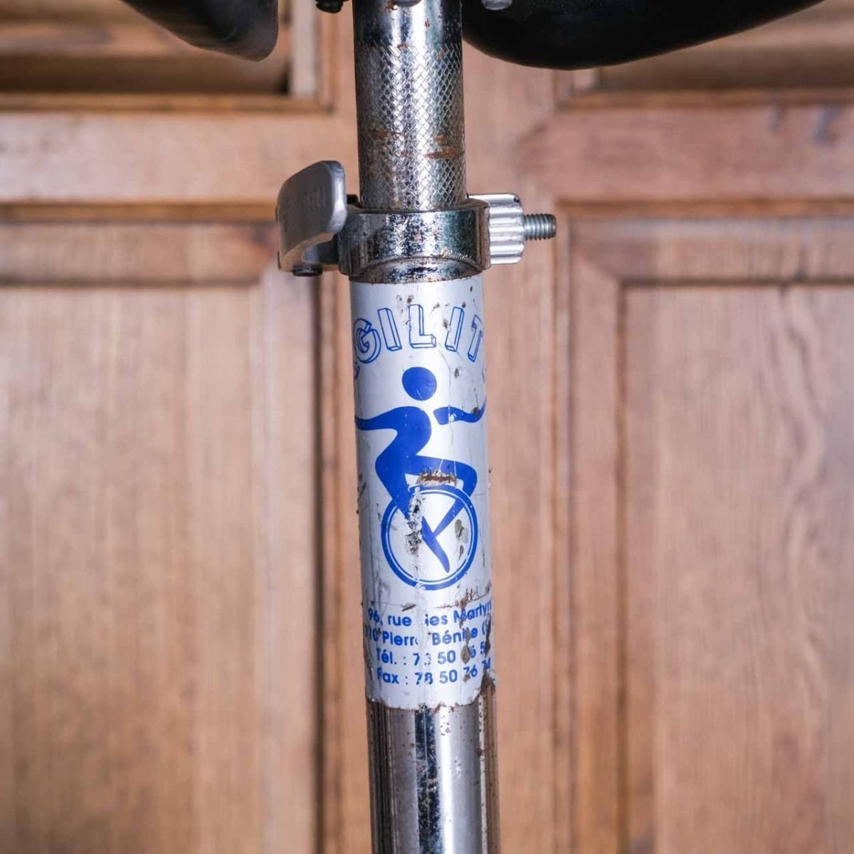 Vintage French Unicycle, Juggler's Bike, Circus Bike by Utility, 1980s