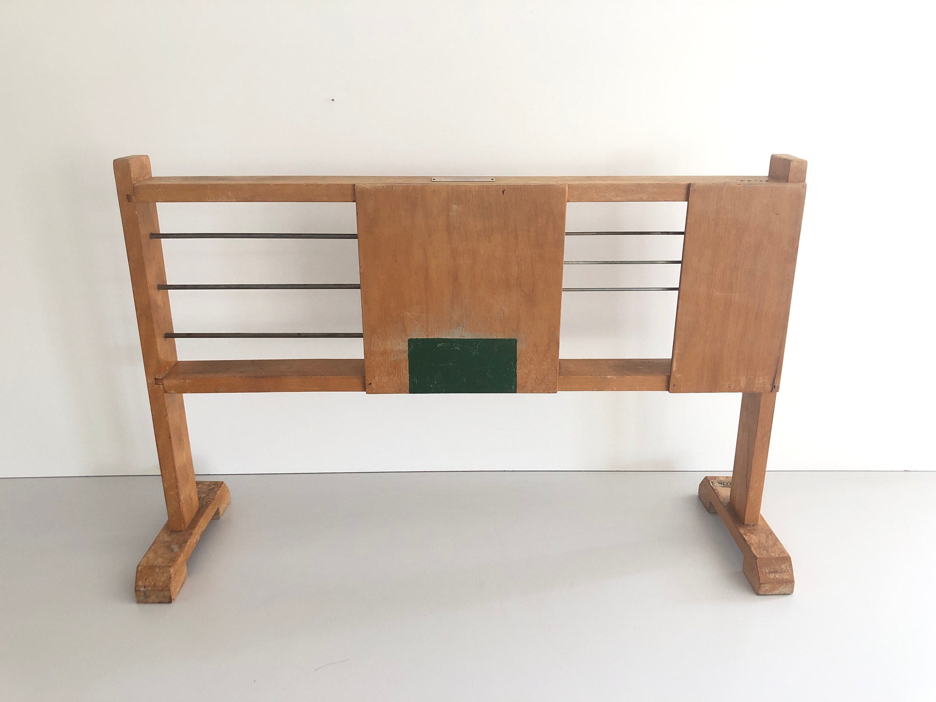 素晴らしい大型アンティークスクールそろばん、Zahlbildgerät Fr