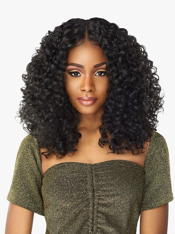 Sensationnel Butta Lace Unit 5 Lace Front Wig Short Black | Etsy