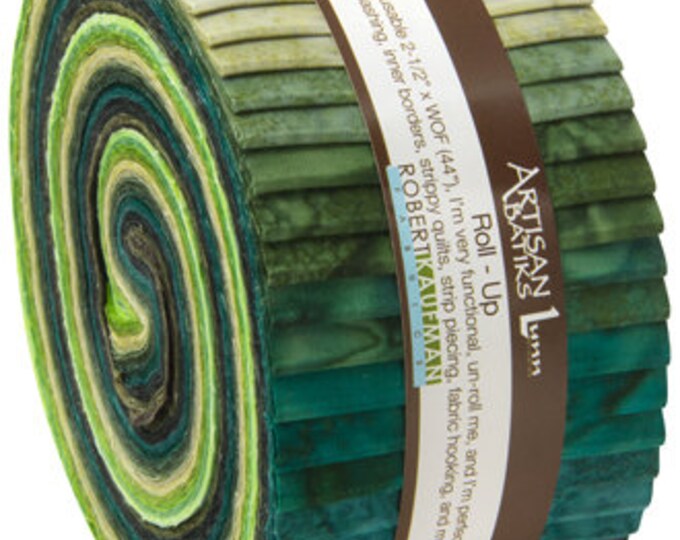 Kona Quilting Cotton Solids Jelly Roll Prisma Dyes Rainforest Etsy