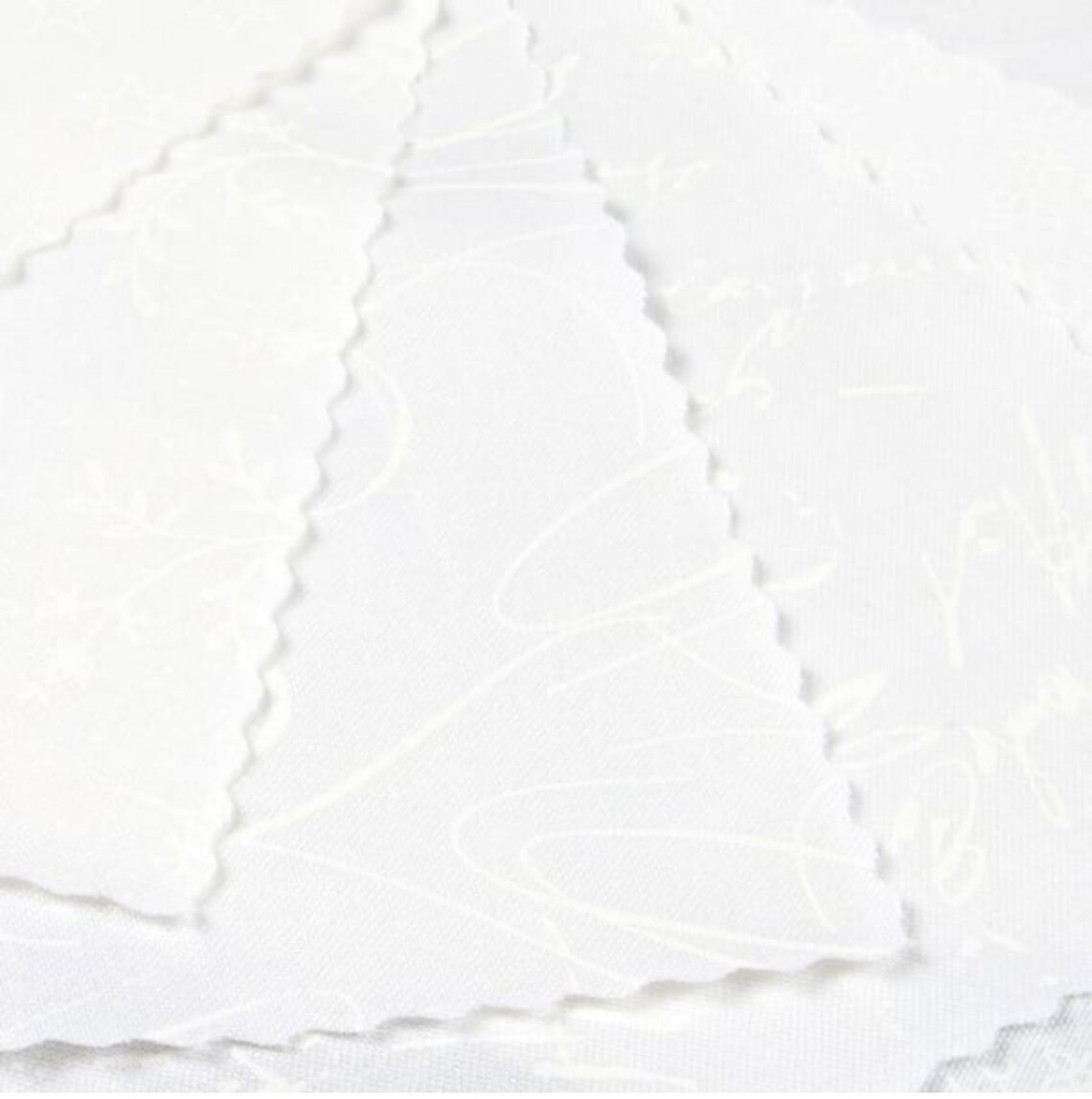 5 Charm Squares Solitarie Squares Ultra White Fabric Etsy