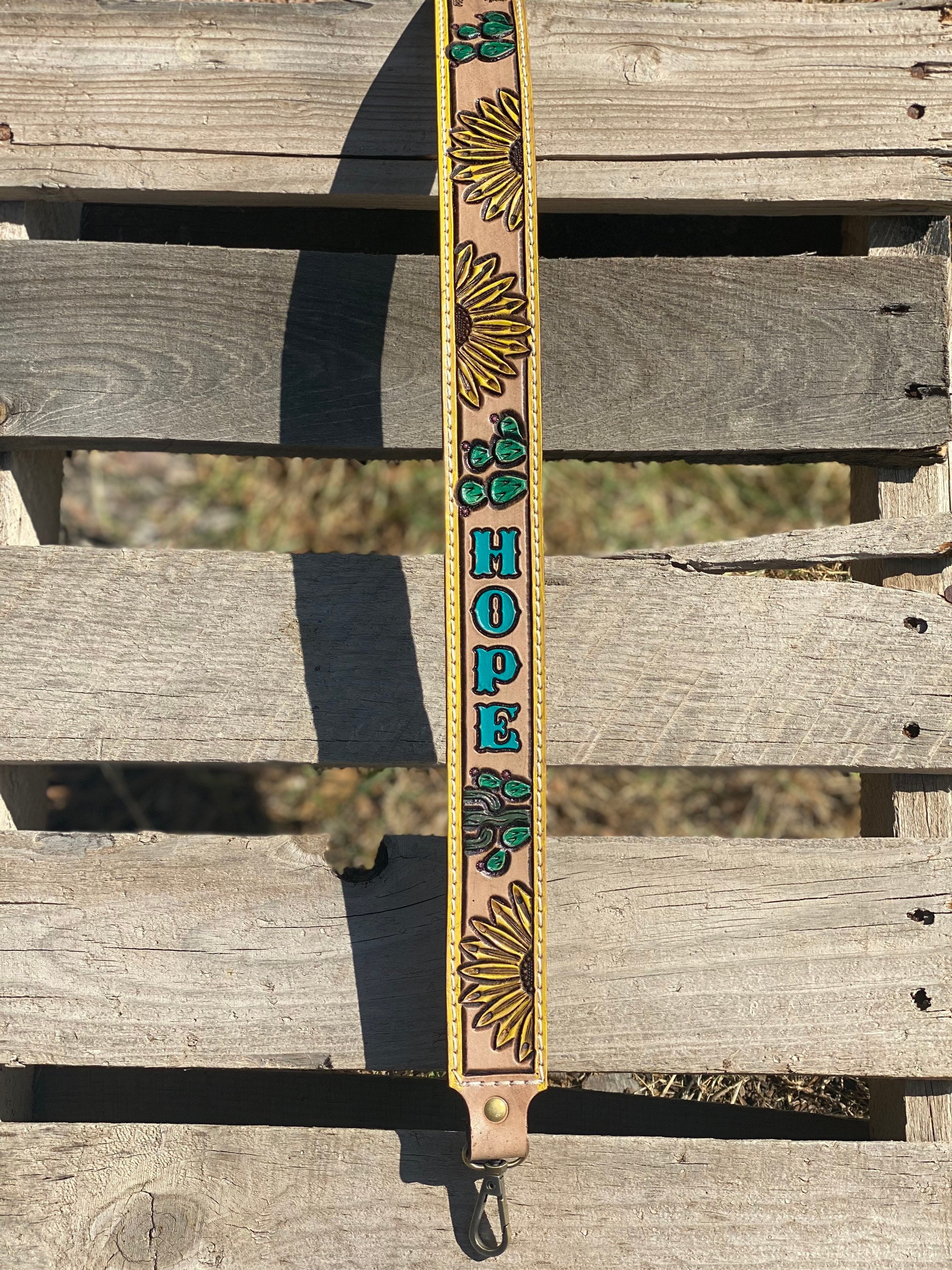 Custom Western Cowgirl Leather Purse Strap Etsy