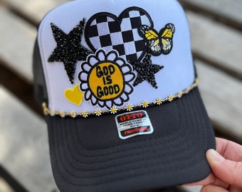 God is good trucker hat