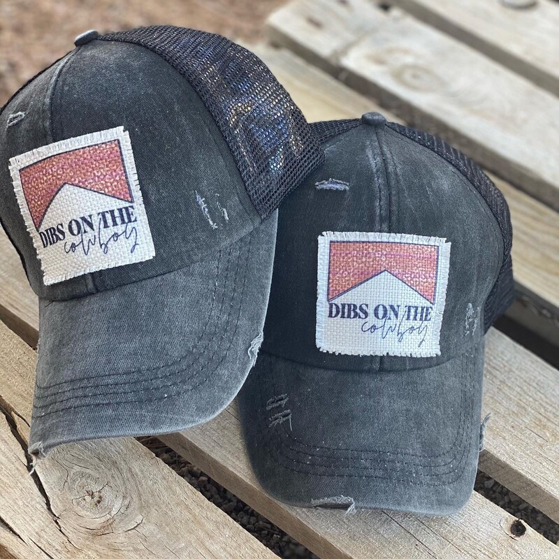 Dibs On The Cowboy Trucker Hat