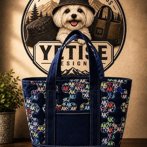 Puzzle mini tote