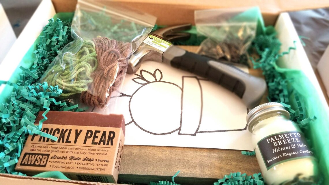 3 Months Adult Craft Subscription Box Monthly DIY Etsy