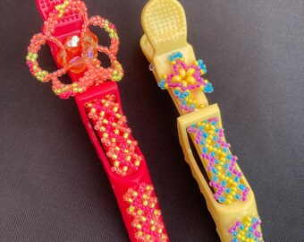 Clips Para Costura Wonder Clips - Pack De 10 Unidades En Color Verde Neón