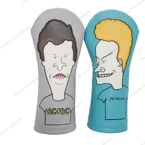 Beavis and Butt-Head inspired golf fairway headcover