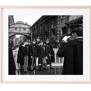 Carabinieri Cadets-Venice-Italy-Black and White