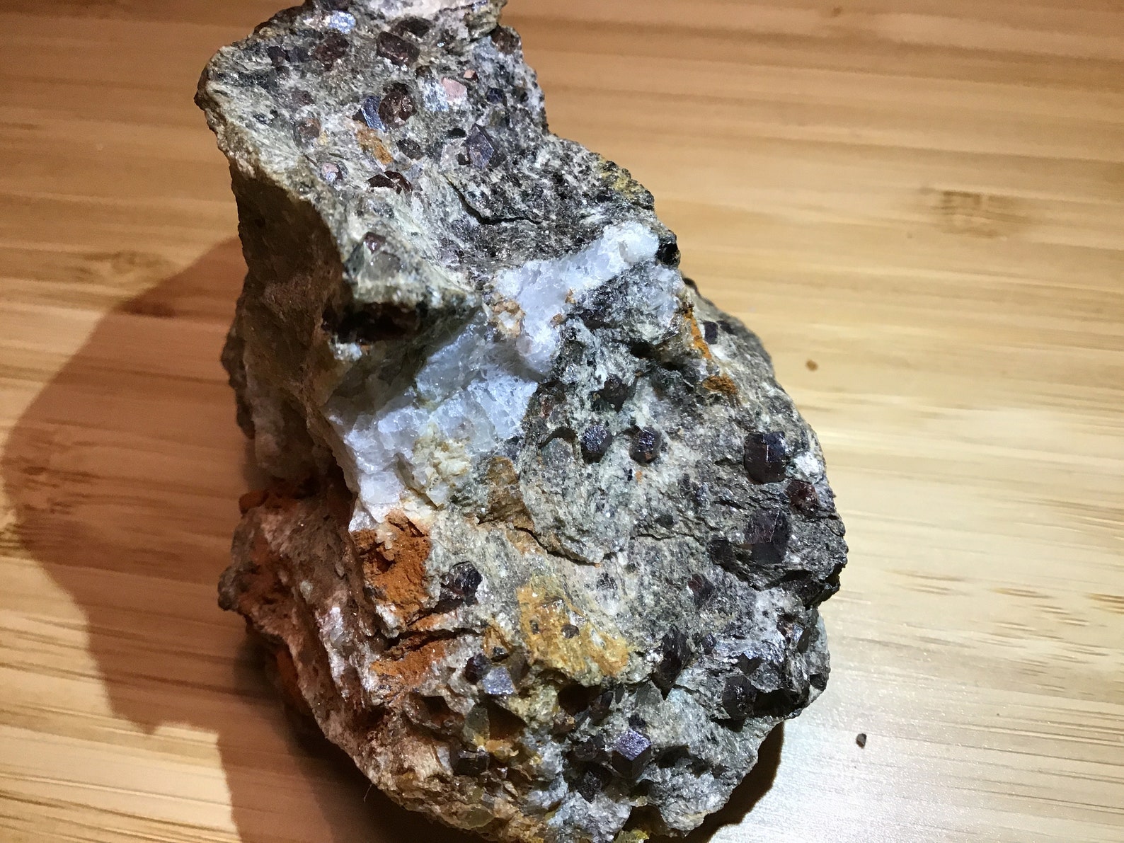 Scottish Crystals In Mica Schist Rock. Beautiful Etsy