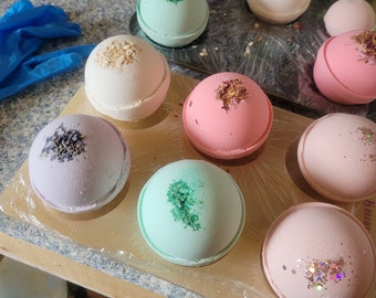 Bombe da bagno superlarge - &quot;Bath Bomb Bliss&quot; - Perfette come regalo