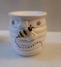 Beehive Wax Melt Warmer Gift Set: Ceramic Honeycomb Decor