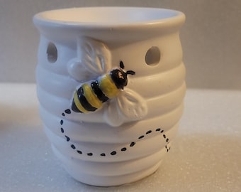 Set scaldacera Bee Mine / Include 2 lumini e 1 scaldacera / Idea regalo perfetta / Scaldacera