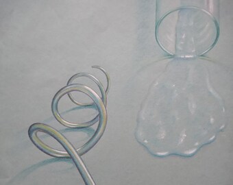 Done - colored pencil drawing