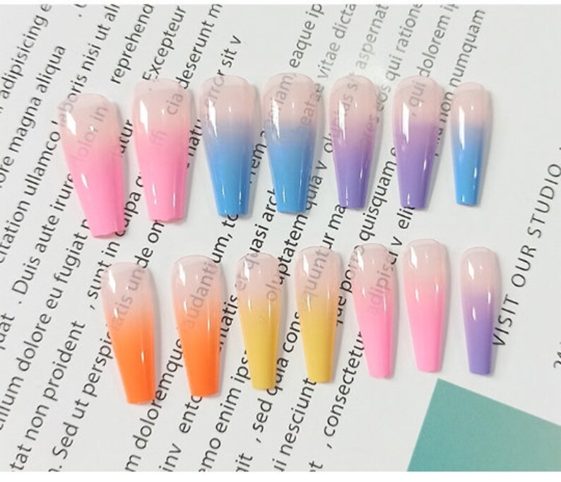 Start Press on Nail Business Fake Nails Wholesale Vendor 20pcs Etsy