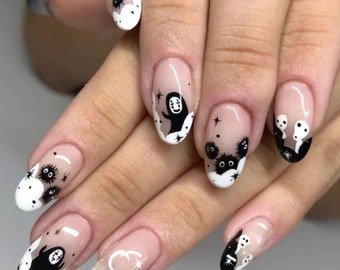 Spirited Away Nails Etsy