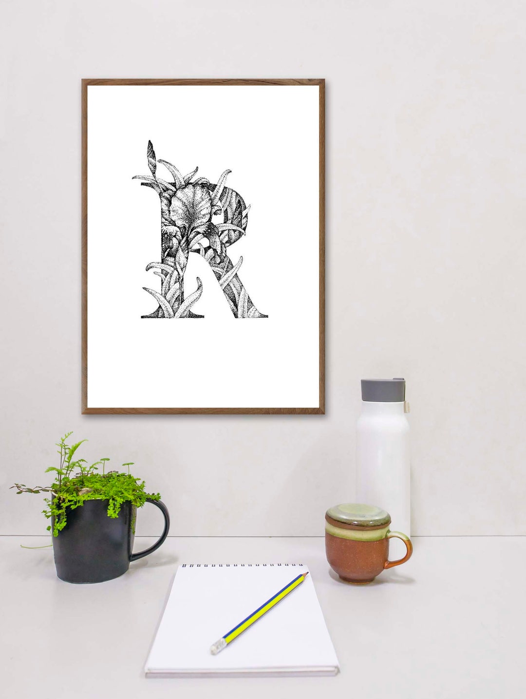 Leter R Art Printable Letter