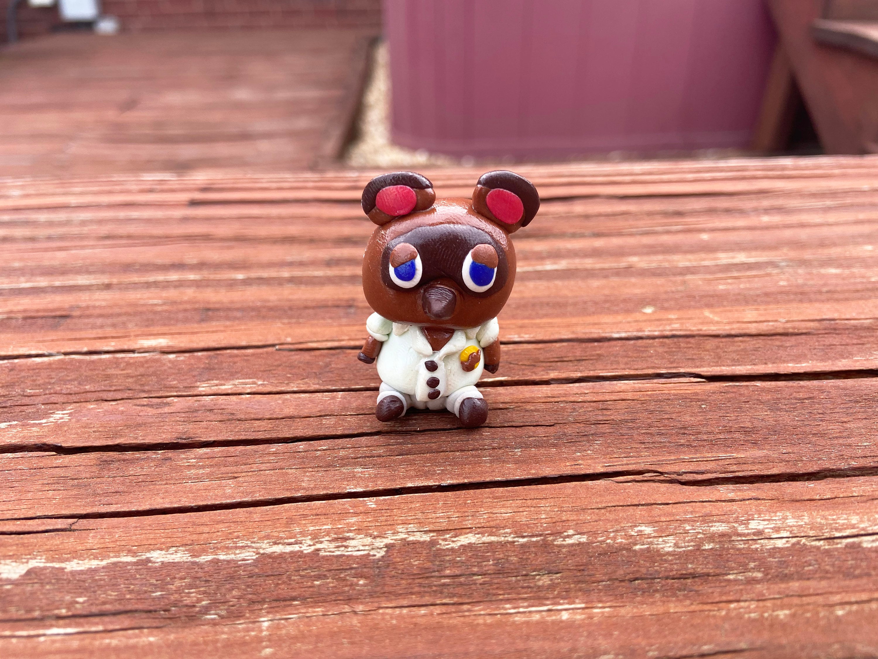 Custom Animal Crossing Clay Figure Animal Crossing New Etsy