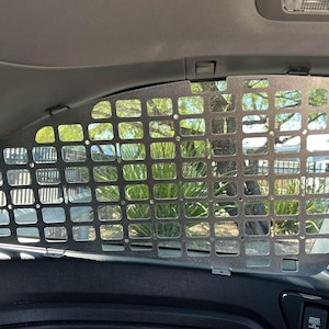 Honda Odyssey 2018-2025 rear side window Molle Panel, roXterra Modular Window Grid