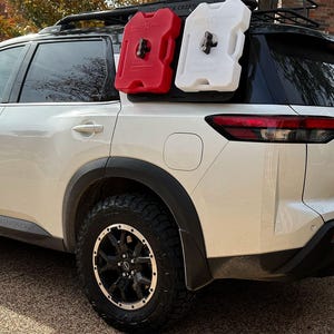Sherpa Outside panel R53 for Nissan Pathfinder Rock Creek 2022 2023 2024 2025 2026, RotoPax Water Gas, Shovel, roXterra Sherpa