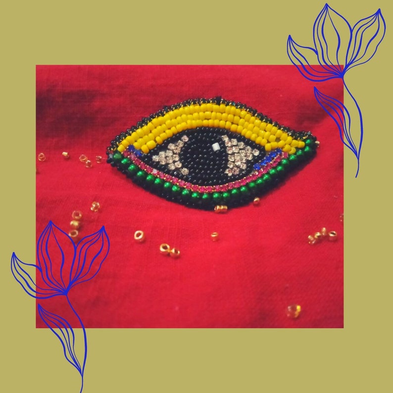 Beautiful handmade brooch!!