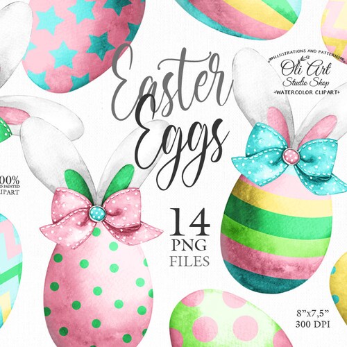 Outsider style painting Bunny-Eared Easter Egg Outsider style painting Bunny-Eared Easter Egg