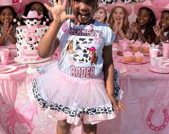 Cute CowGirl Tulle Set