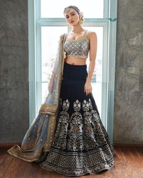 fancy lehenga top
