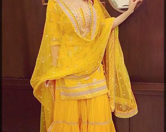 haldi suit design