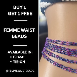 African Beaded Waist Chain: Plus Size Body Jewellery