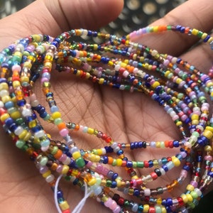 African Waist Beads: Tie-On and Clasp Beaded Body Jewellery for Weight Management