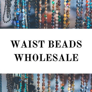 Wholesale Tie On Waist Beads - African Waist Beads For Weight Loss  - Belly Beads - Slimming Waist Beads - Waist Beads Bulk