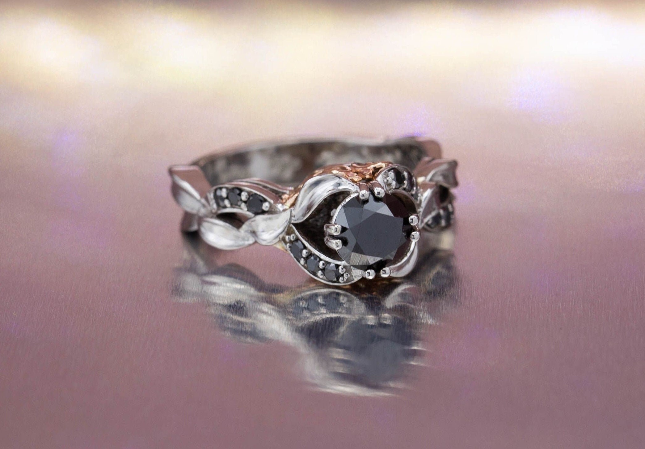 onyx engagement ring onyx engagement ring