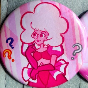 Pink Diamond Steven Universe Dosenabzeichen