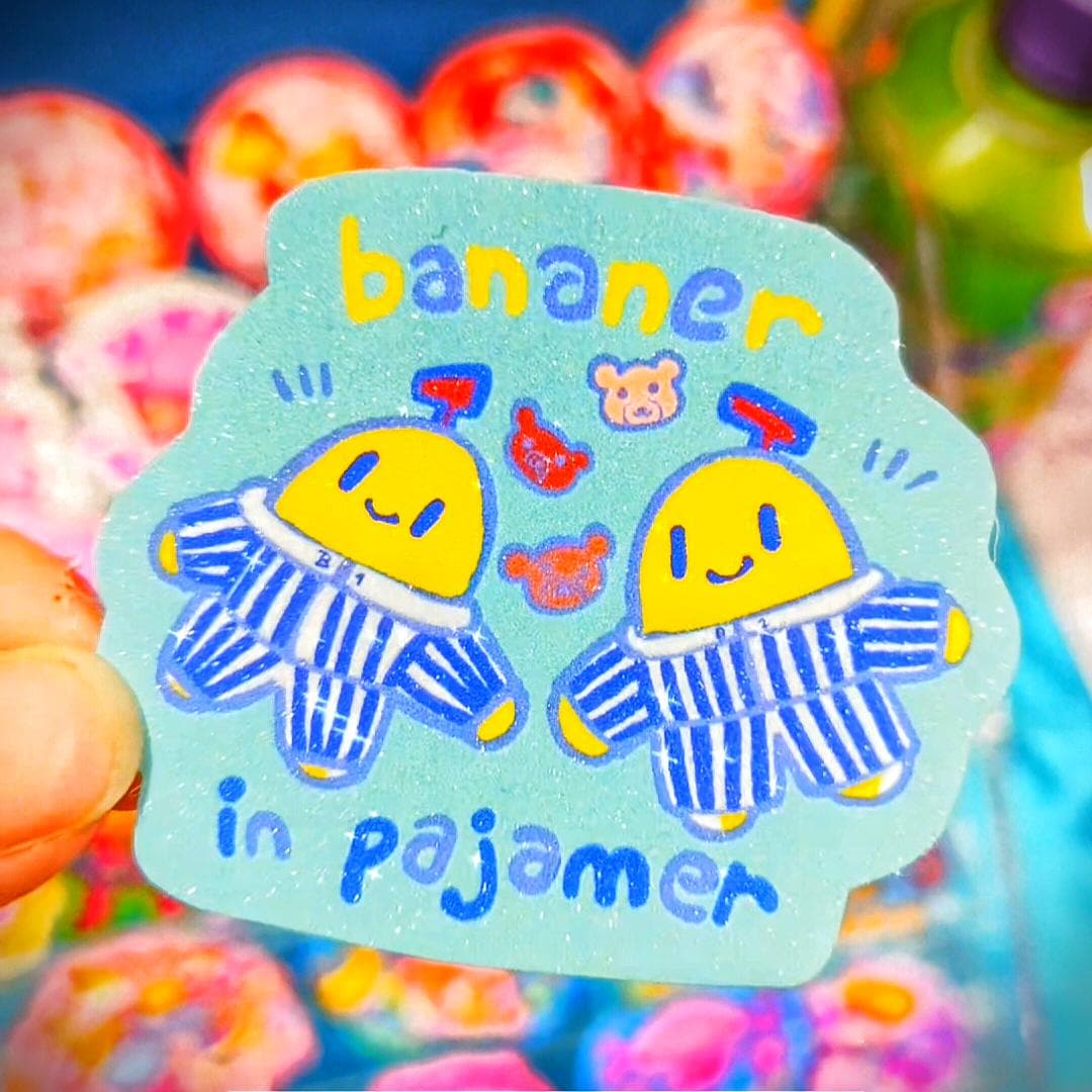 Bananas in pyjamas - Etsy 日本