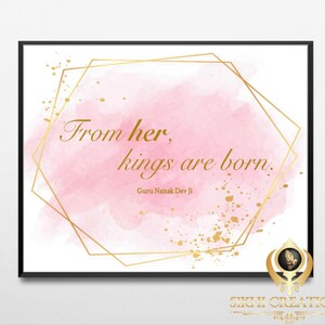 Physical Print | From her, kings are born