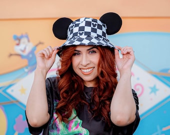 Checkered Bucket Hat