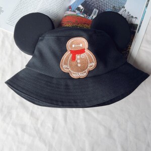Mickey Gingerbread Fleece Bucket Hat Mickey Mouse Gingerbread Bucket Hat | TikTok main image 2