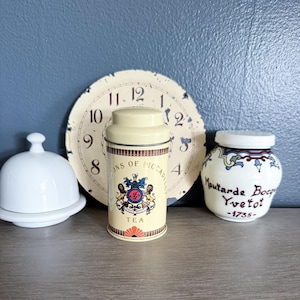 Vintage Tea Tin, Jacksons of Piccadilly Tea Tin, Mini Tea Tin