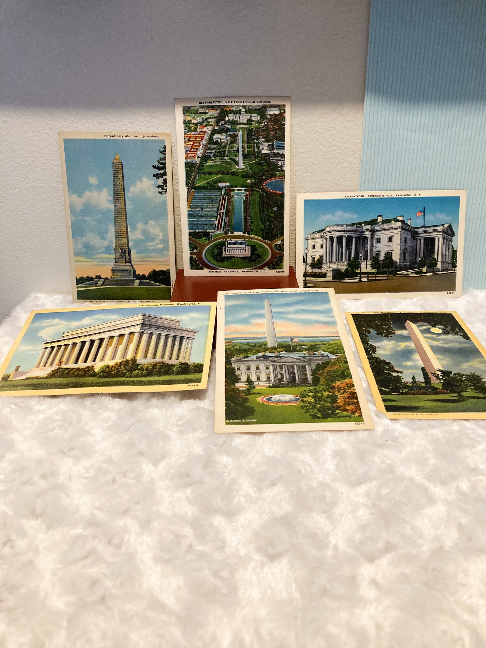 Vintage USA Postcards Washington DC Lot of 7 Etsy
