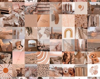 Neutral X Peach Photo Collage Kit - 64 pack