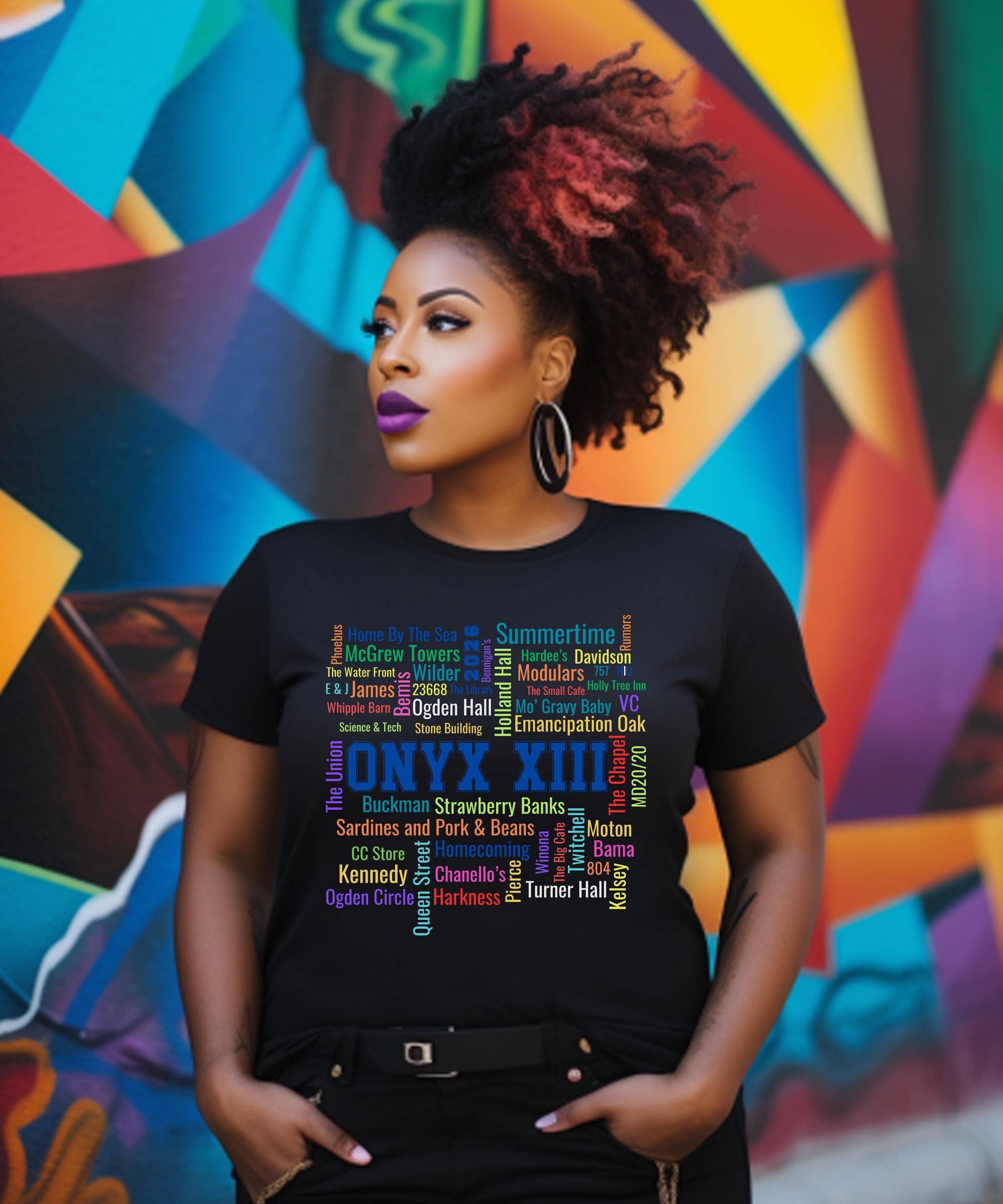 Onyx XIII Hampton University T-shirt, 1868 HBCU Apparel - Etsy