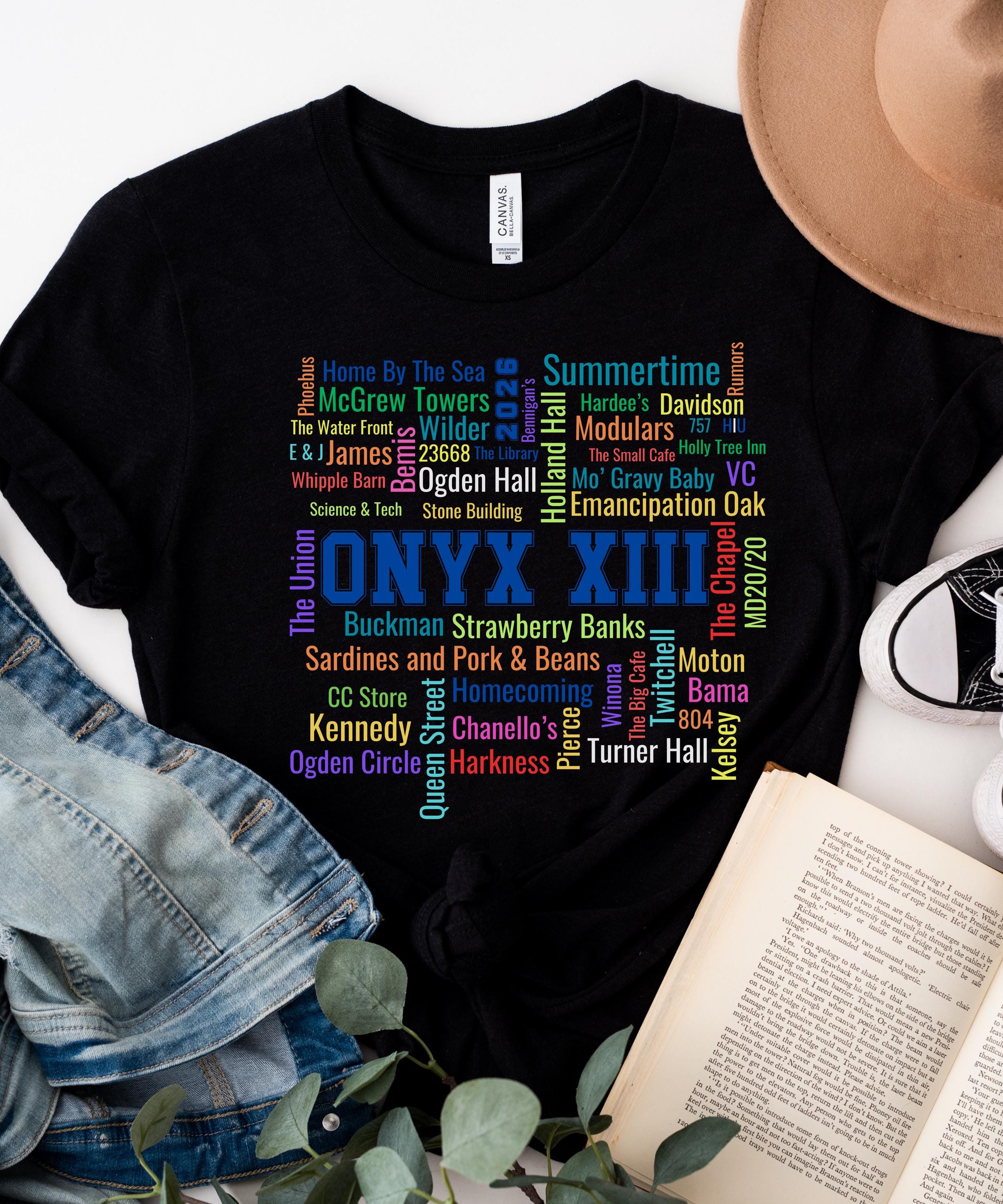 Onyx XIII Hampton University T-shirt, 1868 HBCU Apparel - Etsy