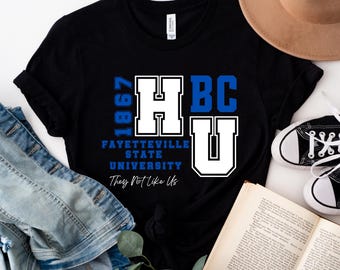 Fayetteville State HBCU Alumni T-Shirt: 1867 Apparel Gift