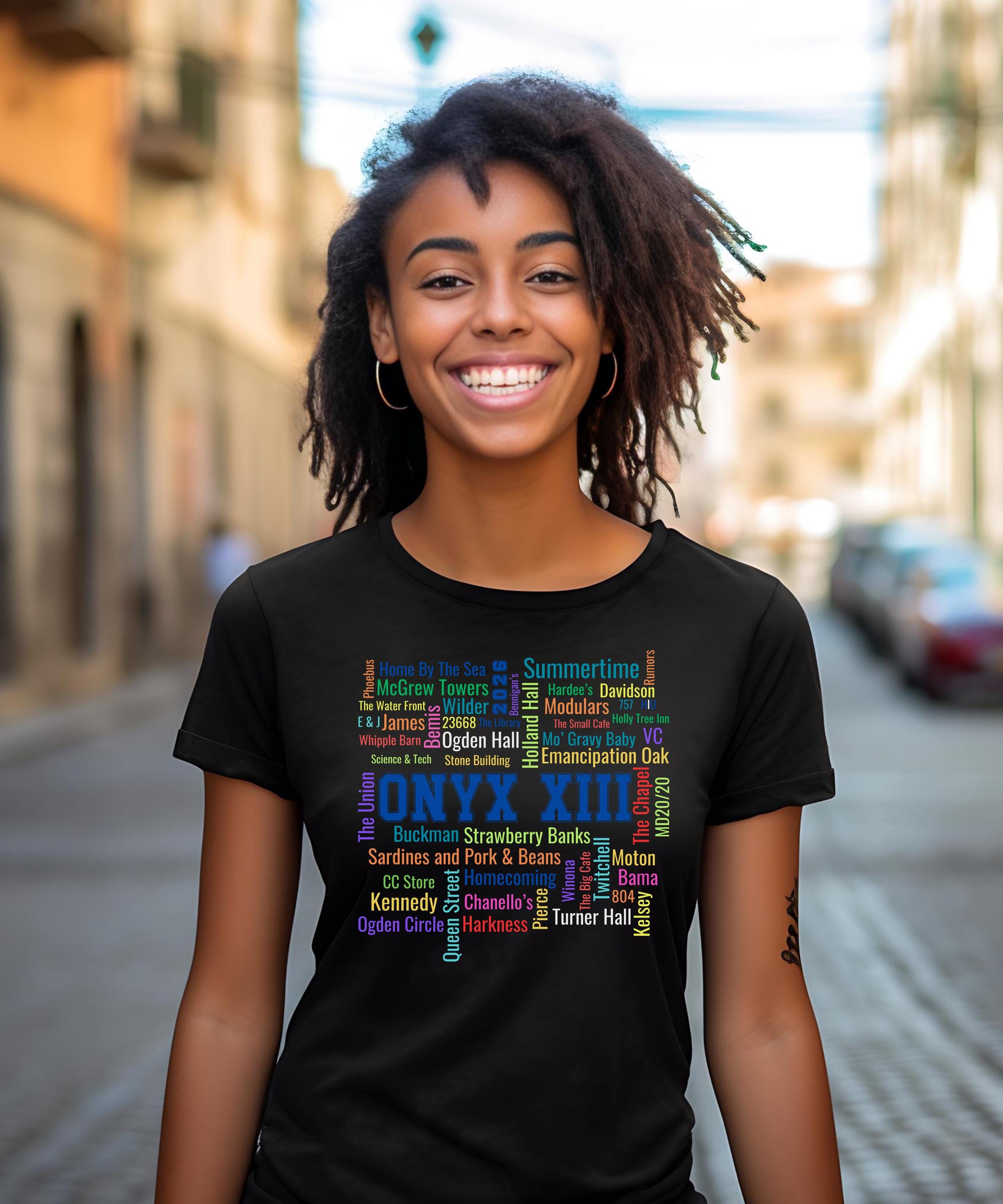 Onyx XIII Hampton University T-shirt, 1868 HBCU Apparel - Etsy