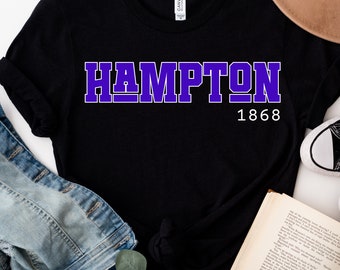 Hampton University T-Shirt: HBCU Apparel, 1868