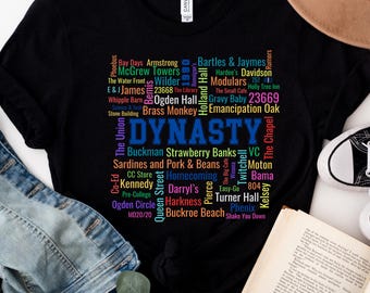 Hampton University T-Shirt: HBCU Apparel, Dynasty Design