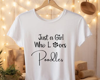 Poodle Mom Shirt: Gift for Dog Lover